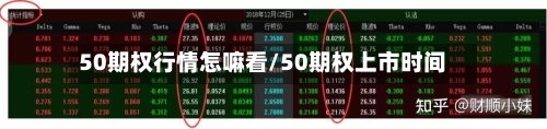 50期权行情怎嘛看/50期权上市时间